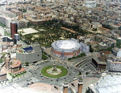  Imagen virtual de la plaza Las Arenas, terminada