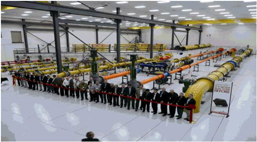 Inauguracin del nuevo centro de innovacin tecnolgica en la fbrica de Vlvulas Fisher localizada en Marshalltown, Iowa (EE UU)...
