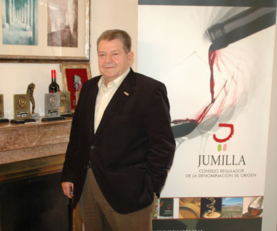 Pedro Lencina, presidente del Consejo Regulador Denominacin de Origen de Jumilla