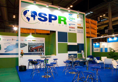 The SPR at Tecma 2010 booth