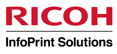 El nuevo logo de Ricoh, en el que aparece tambin InfoPrint Solutions