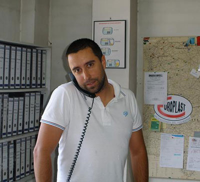 Cristian Moreno, director comercial de Europlast Bufalvent