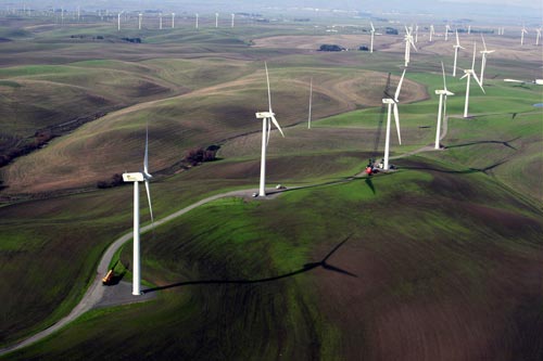 Parque e�lico de Siloh (California). Foto: Iberdrola Renovables