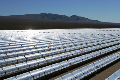 Planta termosolar de Acciona Energ�a en Nevada