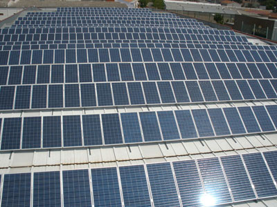Instalacin fotovoltaica de PV Solutions en Girona