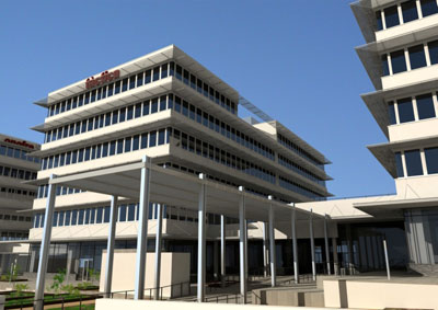 El parque empresarial Tctica ofrece una superficie de 60.000 m2 de oficinas, de los que estn desarrollados hasta el momento 36.000...