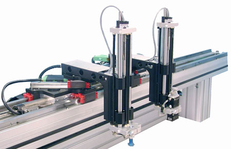 The combination of various Rotary and linear actuators allow the more different geometries of manipulation