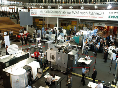 AMB 2010 will occupy an area of gross exposure of 105.2000 m2. Photo: Messe Stuttgart