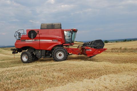 Test carried out with the seeder Case IH Axial Flow