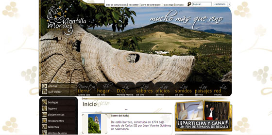Nueva web de la Ruta del Vino de Montilla-Moriles
