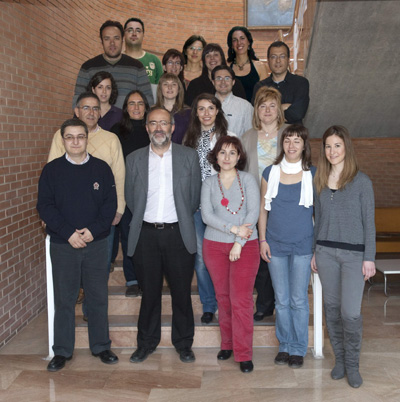 Imagen del grupo de investigaci�n dirigido por Juan Ad�nez