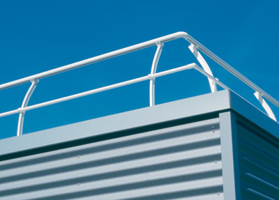 Protecciones colectivas: barandillas - Arquitectura y Construcción