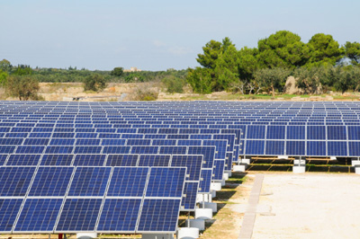 Obra de Martifer Solar en Italia en Alessano, al sur del pa�s, de 1 MW