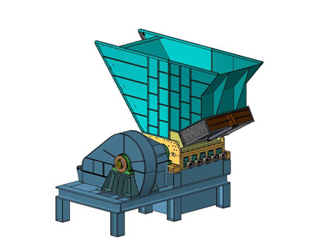 Schematic in 3D of the wet Crusher Herbold model HGM