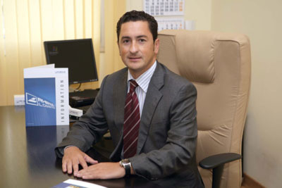 Francisco Fernndez, gerente de la plataforma de Rhenus Logistics en Sevilla