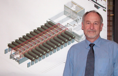 Patrick Descamps, ingeniero y experto en instrumentacin de Degrmont