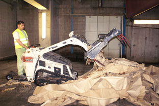 La cargadora Bobcat 751