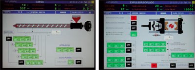 (izquierda) MENÚ DE PROGRAMACIÓN DE CARGA-SUCCIÓN-INTRUSIÓN-AUTO PURGA:Tres etapas de carga. Programas de intrusión y autopurga... (izquierda) MENÚ DE PROGRAMACIÓN DE CARGA-SUCCIÓN-INTRUSIÓN-AUTO PURGA:Tres etapas de carga. Programas de intrusión y autopurga...