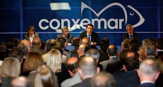 El presidente de la Xunta, Alberto Nnez Feijo, inaugur el pasado 3 de junio la nueva sede de Conxemar en la calle Beiramar...