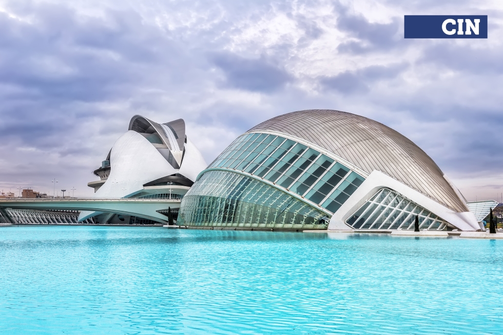 Pal�cio Artes e Ci�ncias, em Val�ncia, Espanha