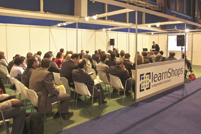 In addition to exhibition area, the Organization will launch free training through the learnShops seminars