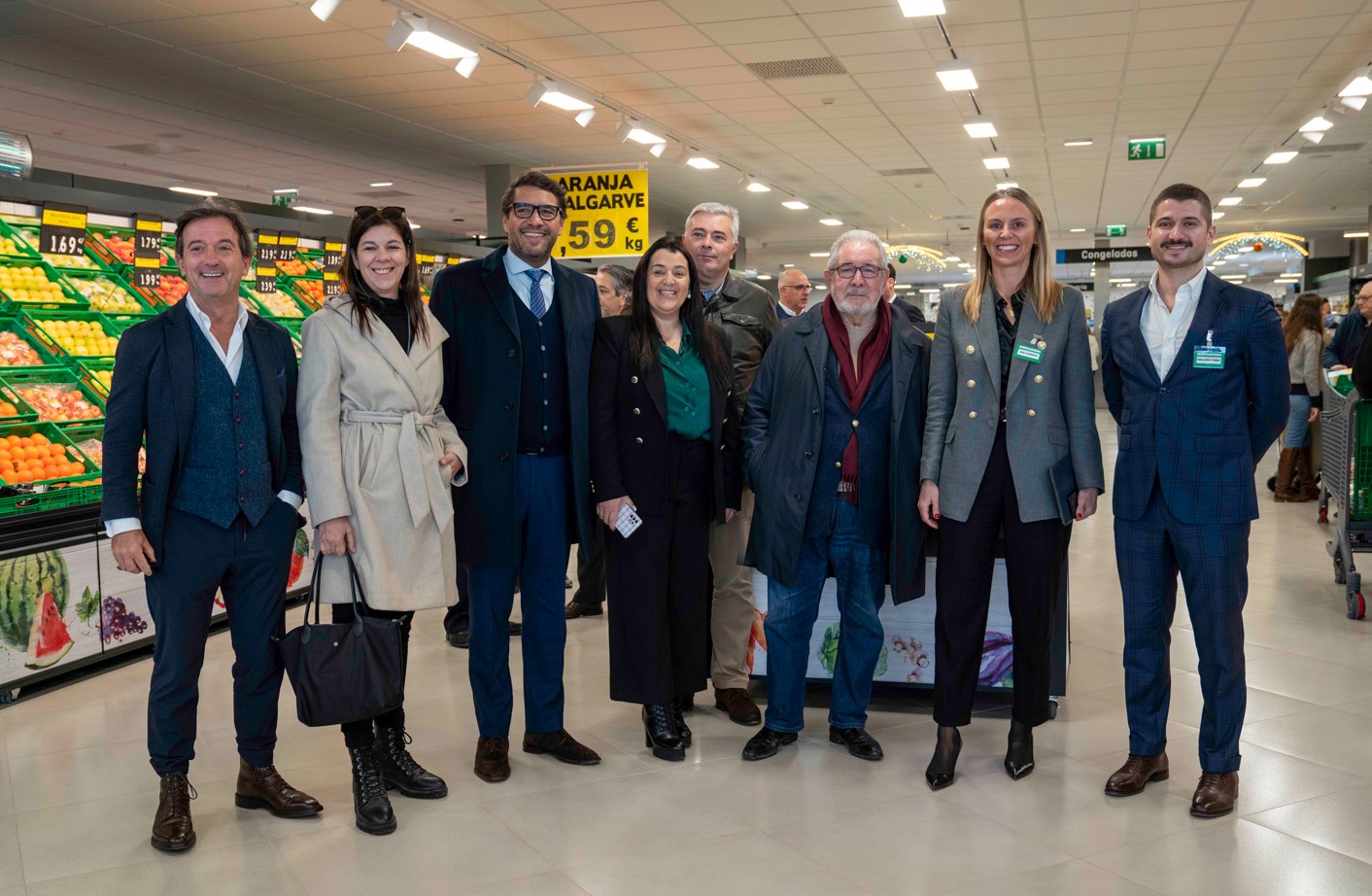 Executivos da Cmara Municipal de Oeiras e da Junta de Freguesia de Barcarena, CEO do Taguspark e equipa da Mercadona