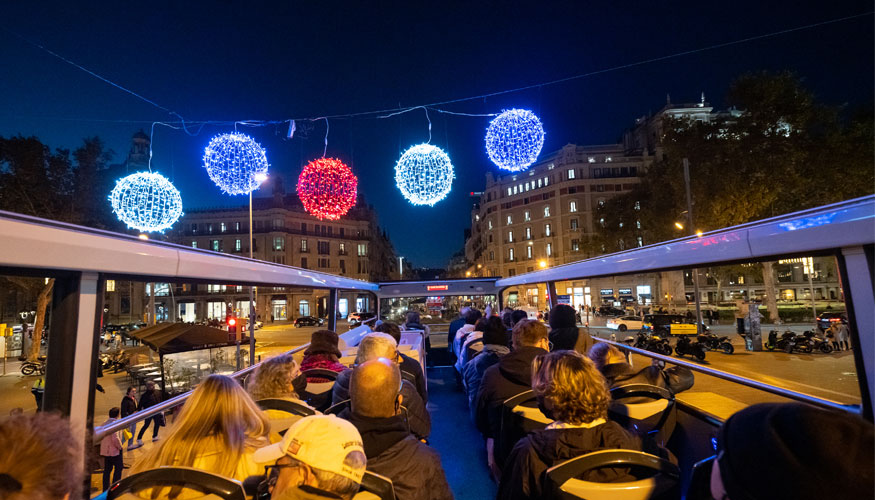 Instant�nea del Christmas Tour de TMB, que ha agotado todas las entradas