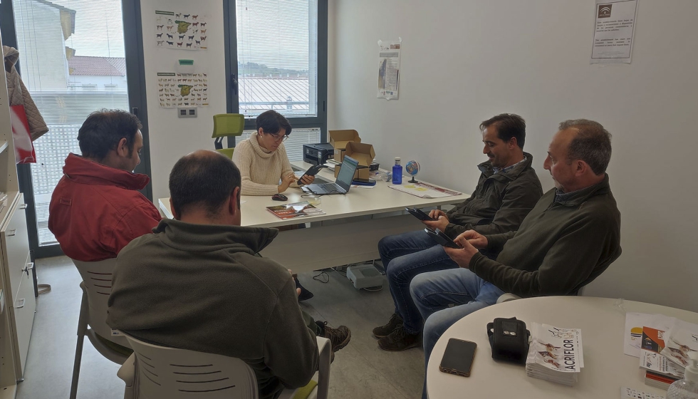 Formaci�n en la sede de Acriflor