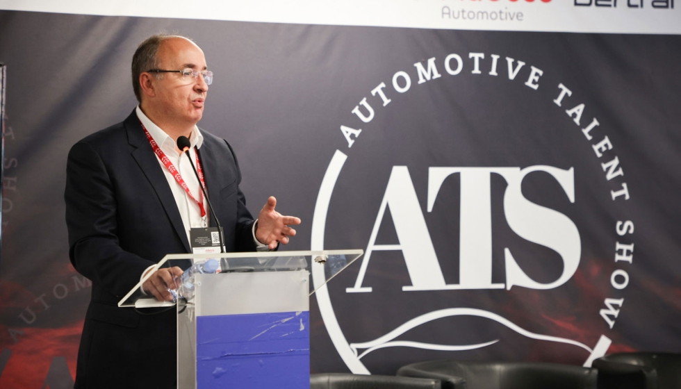 Sergio Alcaraz, presidente del CIAC, en un momento de su participación en la 2ª edición del Automotive Talent Show del CIAC celebrada en noviembre...