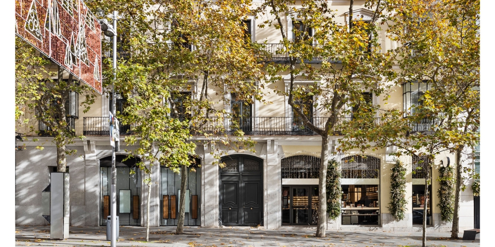 Fachada neoclsica de este histrico edificio, situado en plena Milla de Oro de Madrid, que acoger la 58 edicin de Casa Decor...