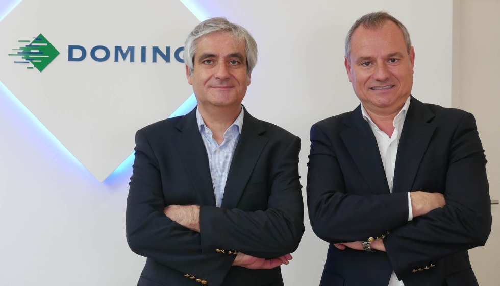 Henrique y Ricardo Gonalves, directores generales de Domino Amjet Ibrica