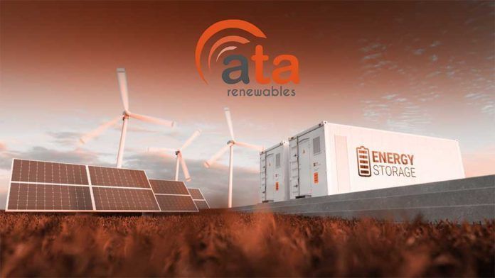 ATA Renovables crea ATA Storage, su nueva divisin para dar servicios en proyectos de almacenamiento