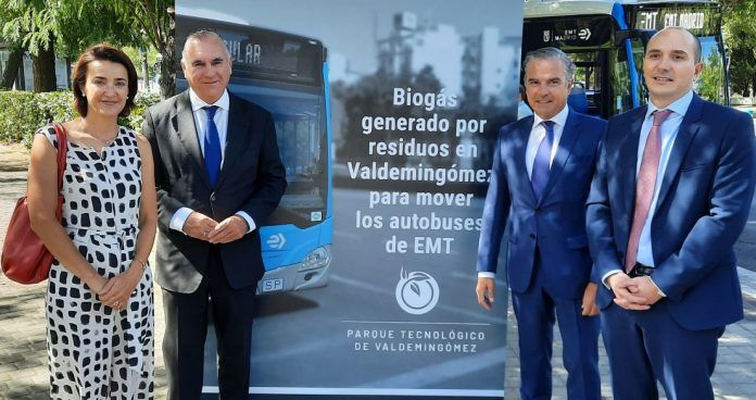 Madrid utilizar el biometano de Valdemingmez para mover los autobuses de EMT