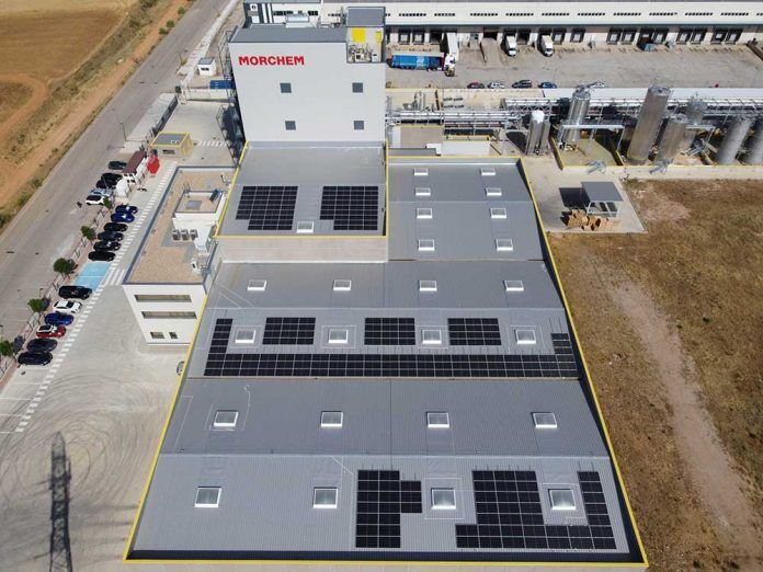 Opengy pone en marcha una instalacin de autoconsumo fotovoltaico de 123 kWp para Morchem en Guadalajara