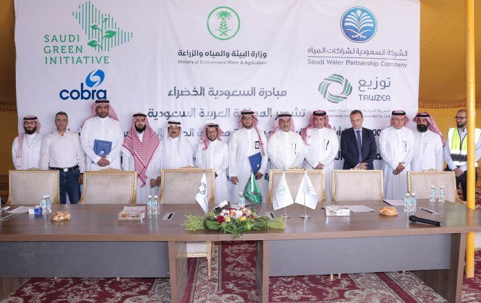 La planta de tratamiento de aguas residuales de Taif recibe la visita del CEO de SWPC