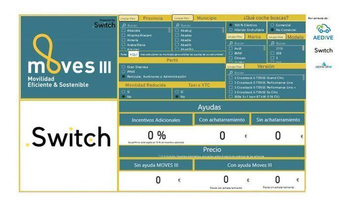 AEDIVE presenta una herramienta gratuita para conocer los descuentos del MOVES III por tipo y modelo de turismo y comercial...