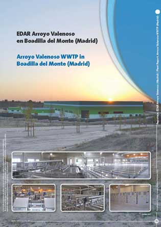 Arroyo Valenoso wastewater treatment plant in Boadilla del Monte, Madrid