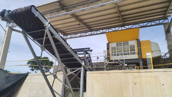 Trituradora UNTHA en la nueva planta Energa Colombiana de Residuos