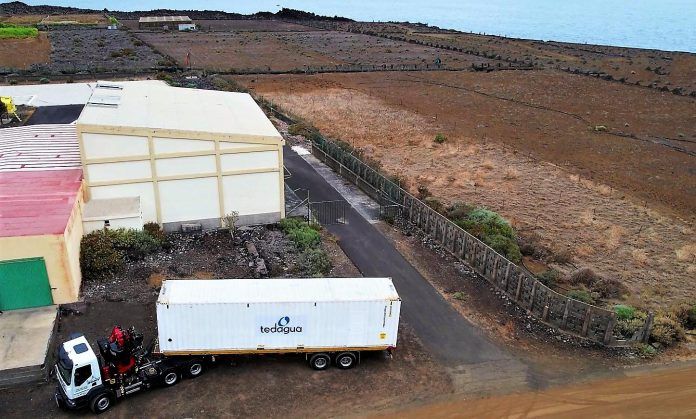 Tedagua contina ayudando a frenar la emergencia hdrica de las islas Canarias, con una planta desaladora en El Hierro