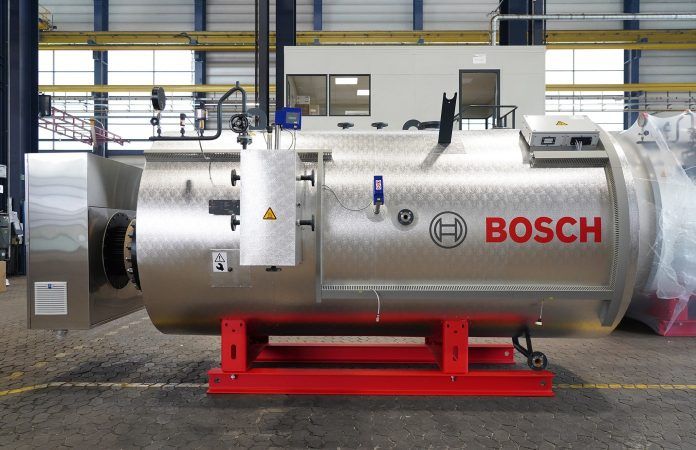 Bosch presenta su nueva caldera de vapor 100% elctrica, una solucin ptima para el proceso de descarbonizacin