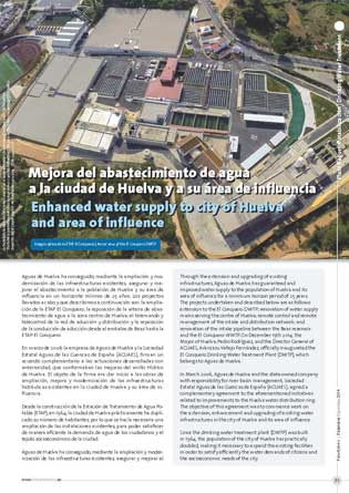 Enhanced water supply to city of Huelva and area of influence