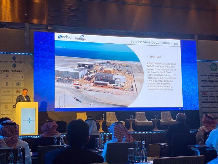 Tedagua expone su experiencia en desalacin en el MENA Desalination Projects Forum