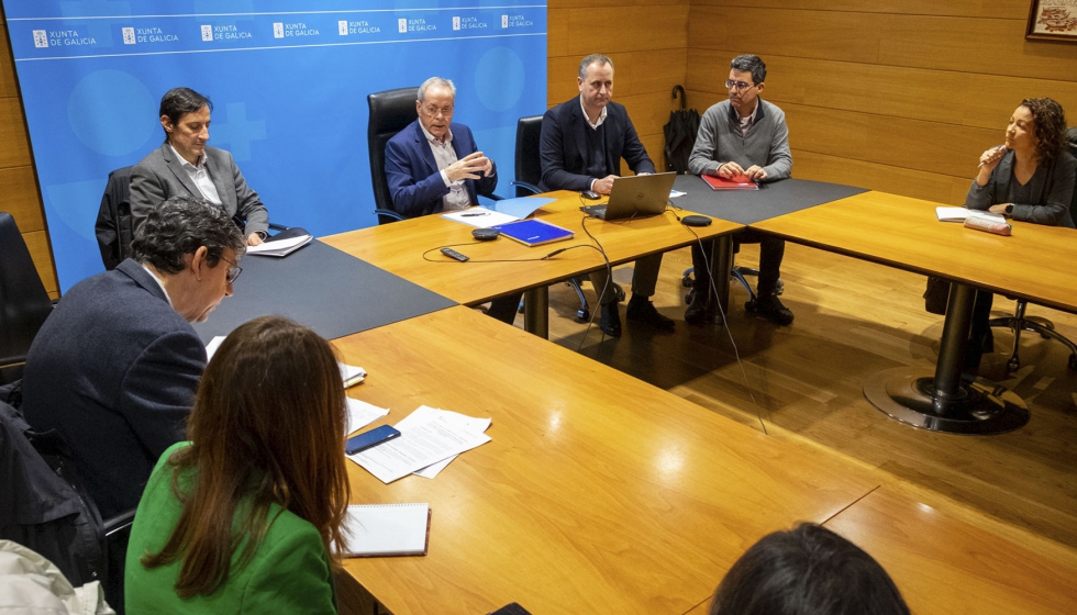 Reunin del Observatorio de la Cadena Alimentaria de la Xunta de Galicia