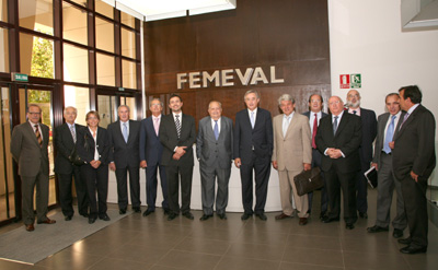 La sede de la Federacin Empresarial Metalrgica Valenciana fue el marco de celebracin de la reunin del comit ejecutivo de Confemetal...
