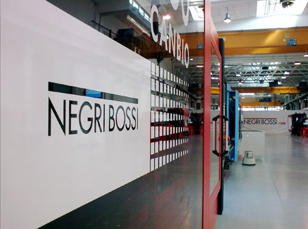Instalaciones de Negri Bossi en Cologno Monzese (Miln-Italia)