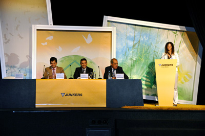 De izquierda a derecha, Vicente Gallardo, Jos Ignacio Mestre, Javier Garicano y Alicia Escudero