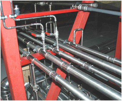 Inoxpres comercializa tubos de acero inoxidable y galvanizado para instalaciones de agua sanitaria, calefaccin, climatizacin, aire comprimido...