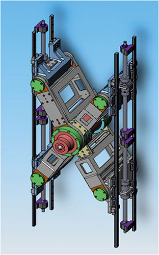 Parallel kinematics works with highly dynamic engines of B & R