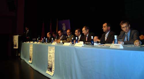 La mesa de ponentes de los Encuentros del Mecanizado 2010