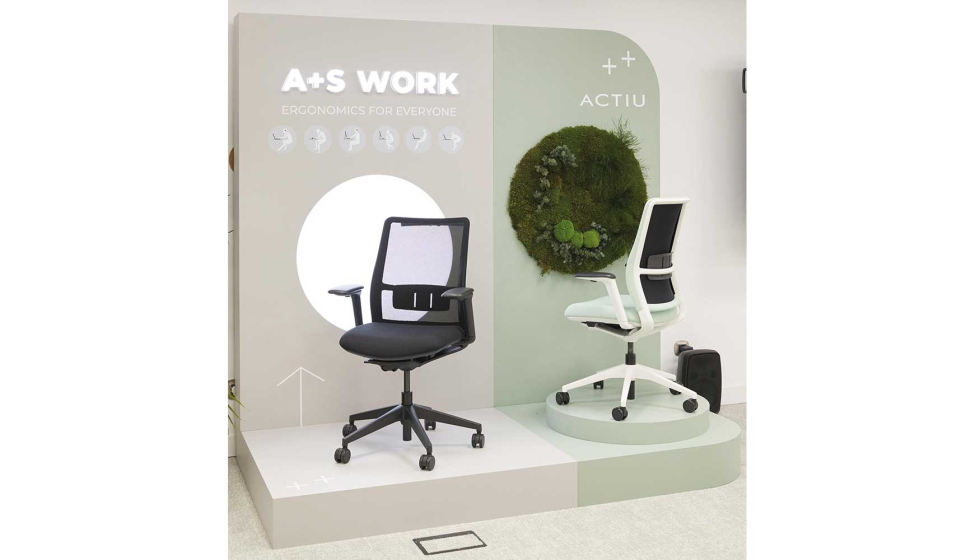 La nueva silla A+S Work cuenta con la colaboracin de Alegre Design, con la finalidad de mejorar los espacios de trabajo...